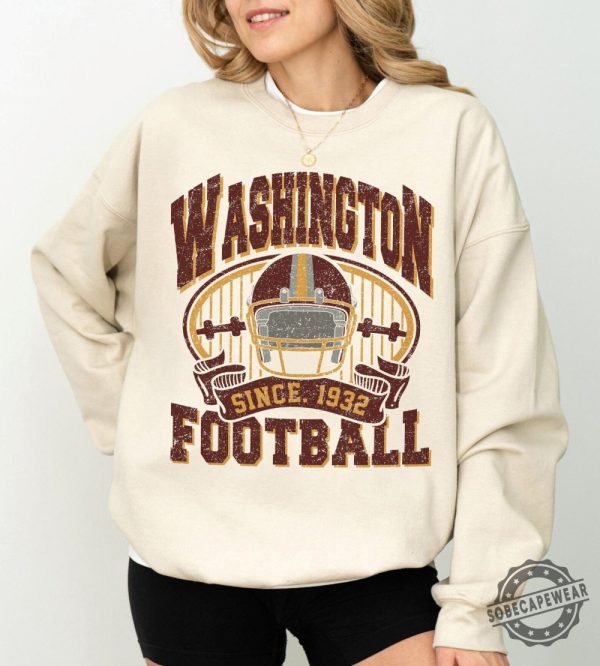 Vintage Washington Commanders Sweatshirt T Shirt Hoodie Long Sleeve Crewneck Game Day Gift For Fan Him Her New sobecapewear 1