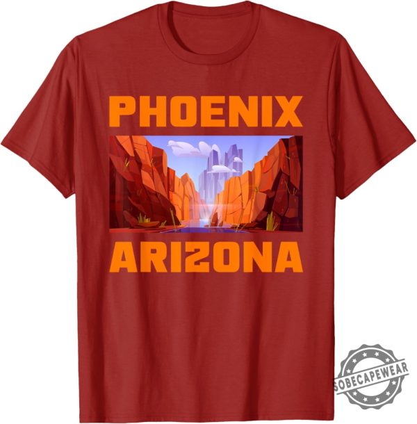 Phoenix Suns Basketball Fan Shirt Arizona Valley Sun Grand Canyon Tshirt Hoodie Sweatshirt sobecapewear 1