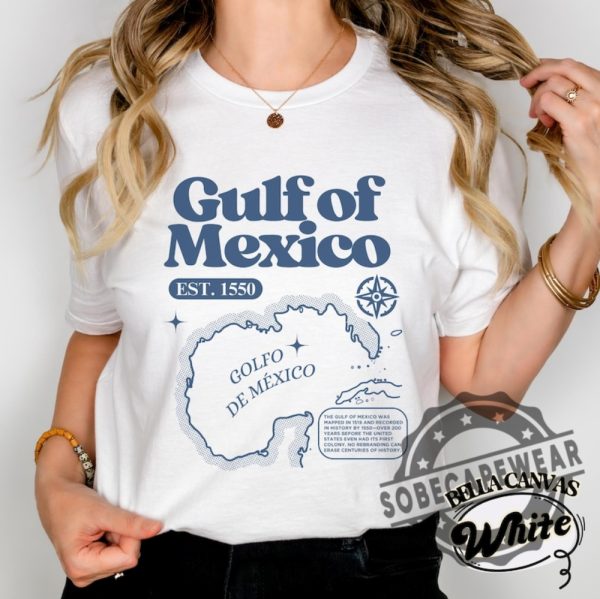 Mexican Gift For Latina Gf Gulf Of Mexico Hooded Tee Gulf Of Mexico Tshirt sobecapewear 1