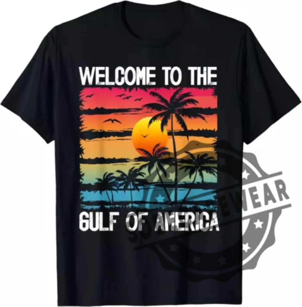 America Gulf Retro Vintage Beach Men Women Unisex Tshirt Hoodie Sweatshirt