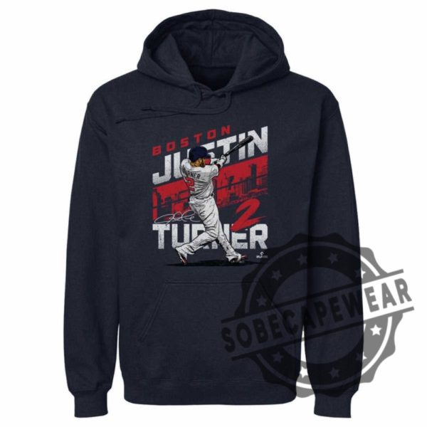 Justin Turner Unisex Hoodie Boston Baseball Justin Turner Sweatshirt Hoodie sobecapewear 1