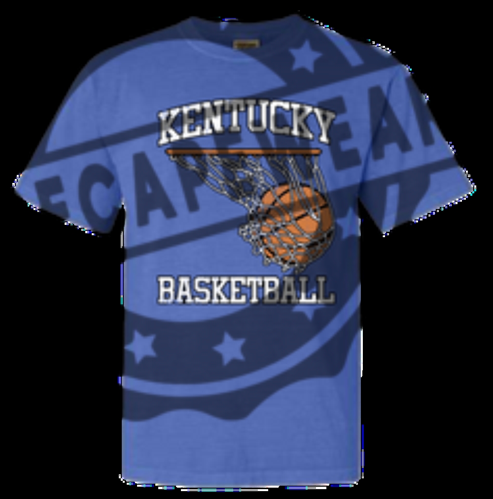 Kentucky Basketball Hoop Swoosh