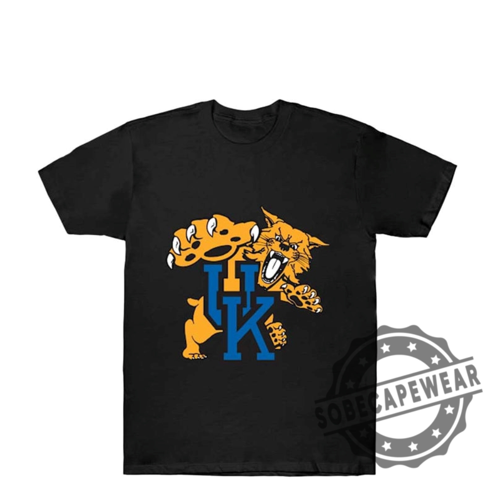 Kentucky Wildcats Short Sleeve Mascot Tshirt