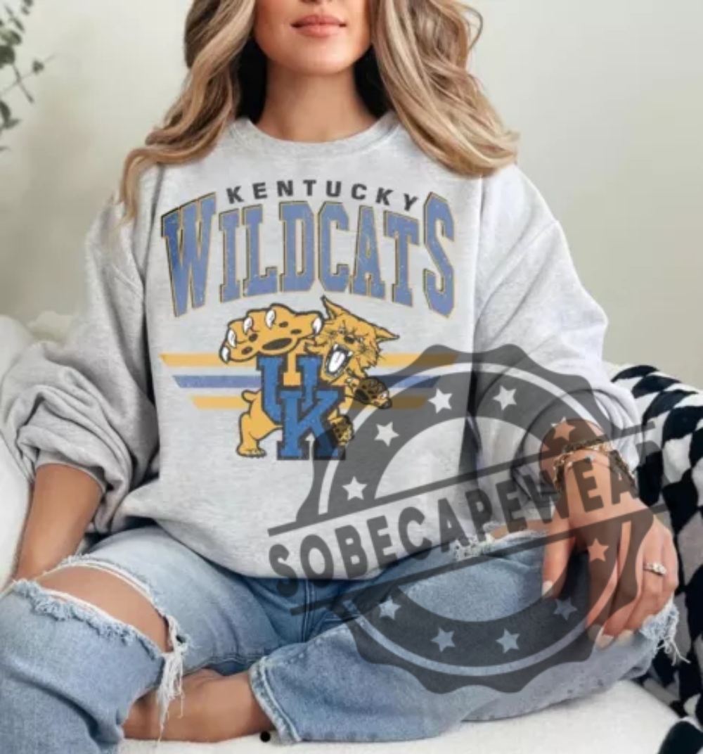 Vintage 90S Kentucky Wildcats Sweatshirt