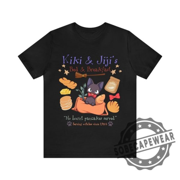 Kiki Jijis Bed And Breakfast Kikis Delivery Service Inspired Unisex Tshirt Sweater Hoodie sobecapewear 1