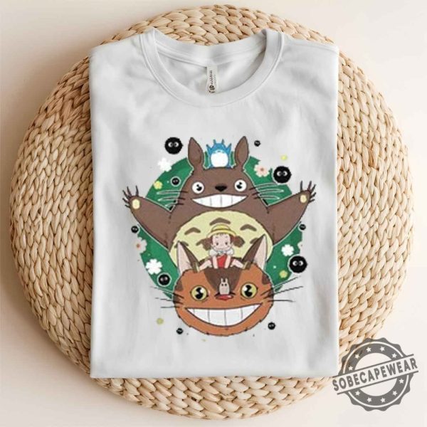 Totoro And Catbus My Neighbor Totoro Shirt Sweartshirt Hoodie sobecapewear 2