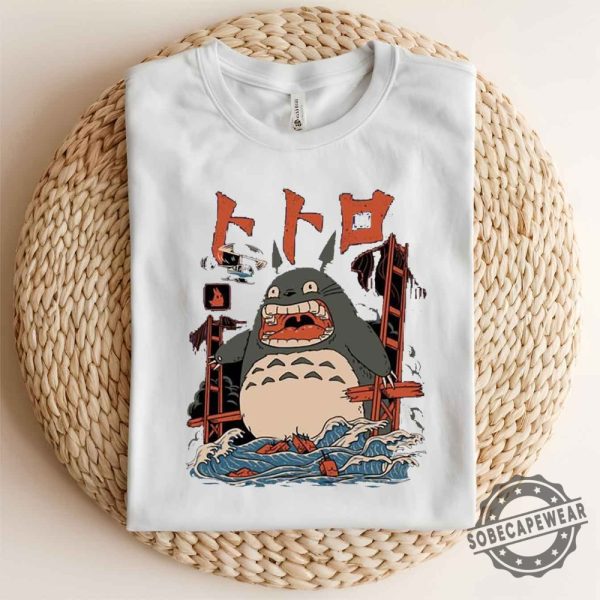 Anime Totoro Unisex Totoro Japanese Anime Lover Gift Studio Ghibli Gift For Anime Lover Anime Graphic Tee Shirt Sweartshirt Hoodie sobecapewear 2