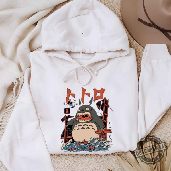 Anime Totoro Unisex Totoro Japanese Anime Lover Gift Studio Ghibli Gift For Anime Lover Anime Graphic Tee Shirt Sweartshirt Hoodie sobecapewear 4