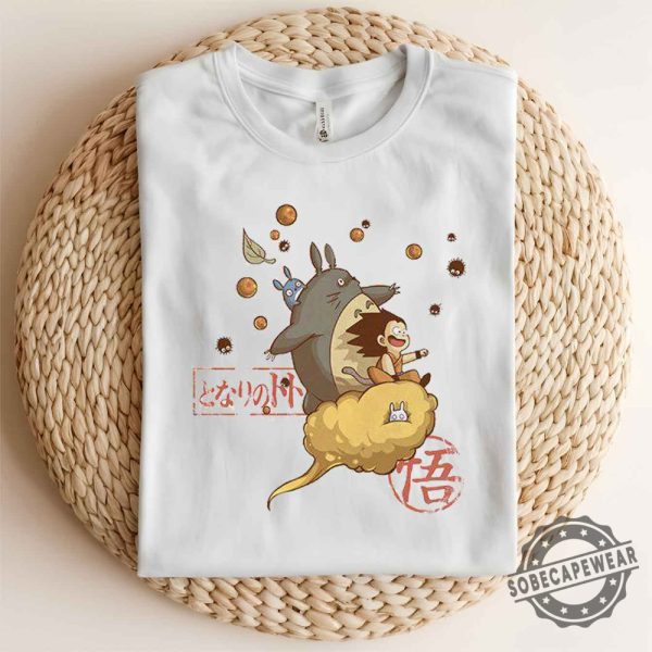 Lus Los T Shirt Totoro Women Tops Kawaii Totoro Shirt Funny Anime My Neighbor Totoro Shirt Sweartshirt Hoodie sobecapewear 2