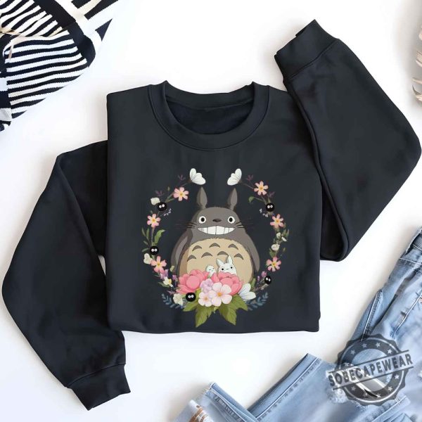 My Neighbour Totoro Studio Ghibli Cartoon Anime Tee Unisex Spirited Away Fan Apparel Cute Graphic Tee Shirt Sweartshirt Hoodie sobecapewear 1