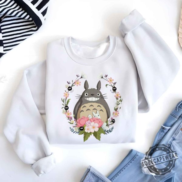 My Neighbour Totoro Studio Ghibli Cartoon Anime Tee Unisex Spirited Away Fan Apparel Cute Graphic Tee Shirt Sweartshirt Hoodie sobecapewear 6