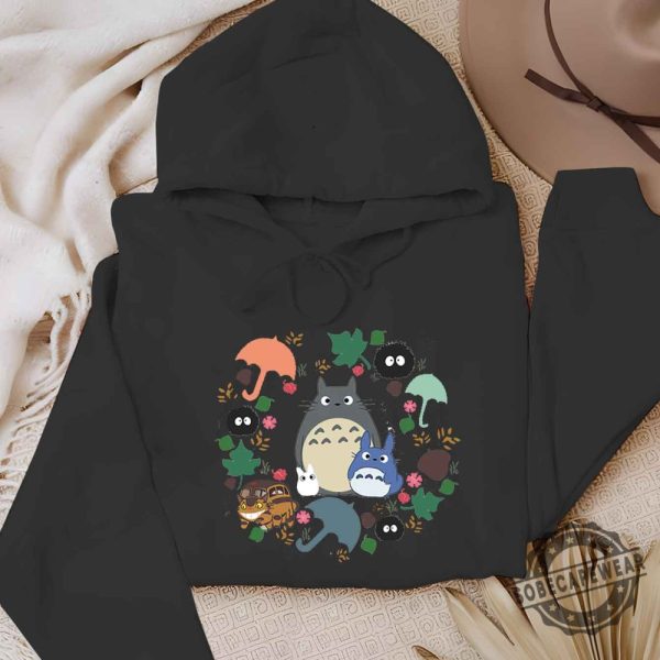 My Neighbor Totoro Chibi My Neighbor Totoro Studio Ghibli Totoro Shirt Sweartshirt Hoodie sobecapewear 5