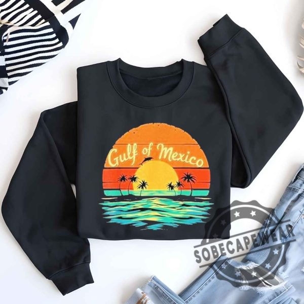 Gulf Of Mexico Beach Palms Summer Vacation Tshirt Sweatshirt Hoodie sobecapewear 1