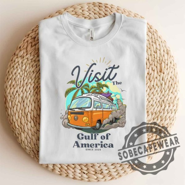 Gulf Of America Shirt Funny Gulf Of Mexico Donald Trump 2025 Maga Shirt Unisex Tshirt Sweatshirt Hoodie sobecapewear 2