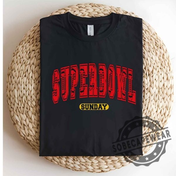 Superbowl 2025 Fan Merchandise Unisex Softstyle Football Fan Gift Tee Tshirt Sweatshirt Hoodie sobecapewear 3