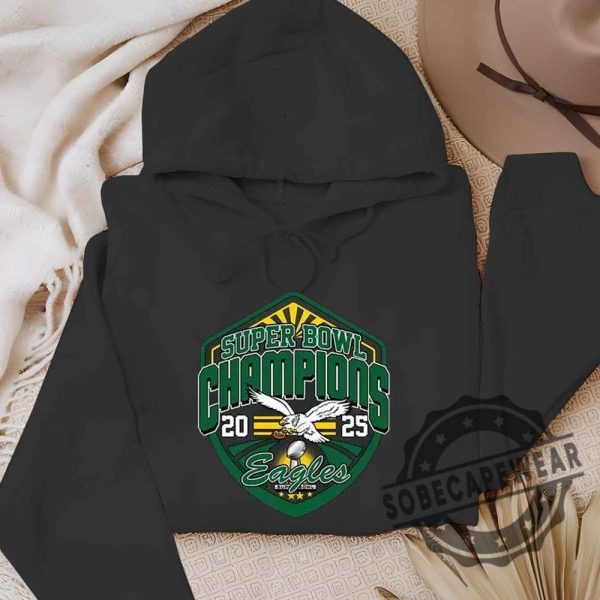 Philadelphia Eagles 2025 Super Bowl Tshirt Sweatshirt Hoodie sobecapewear 5