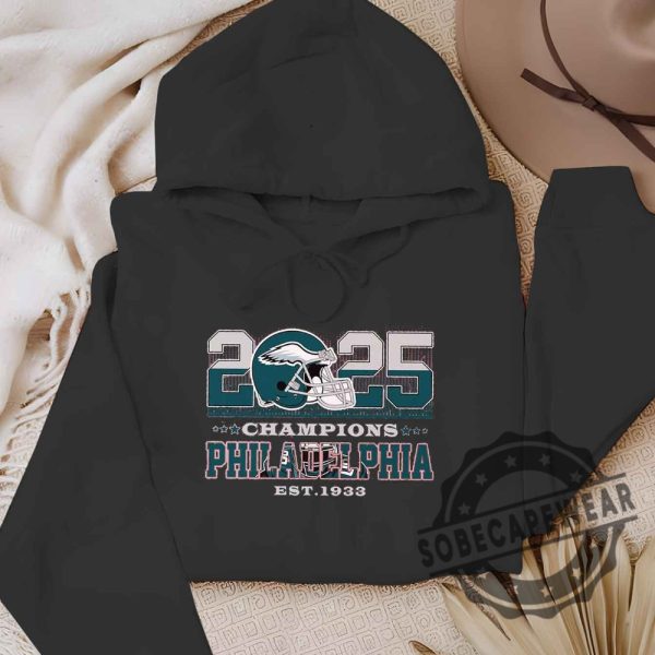 Eagles Super Bowl 2025 Philadelphia Football Gift For Eagles Fan Game Day Bird Gang Philadelphia Go Birds Tshirt Sweatshirt Hoodie sobecapewear 5