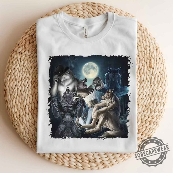 Wolf Ripping Meme Funny Sitting Wolf Tshirt Sweatshirt Hoodie Gift For Men Women sobecapewear 2