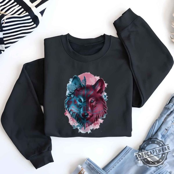 Wolf Tshirt Sweatshirt Hoodie sobecapewear 1