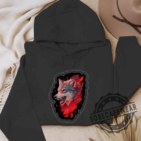 Wolf Ripping Off Crewneck Tshirt Sweatshirt Hoodie sobecapewear 5