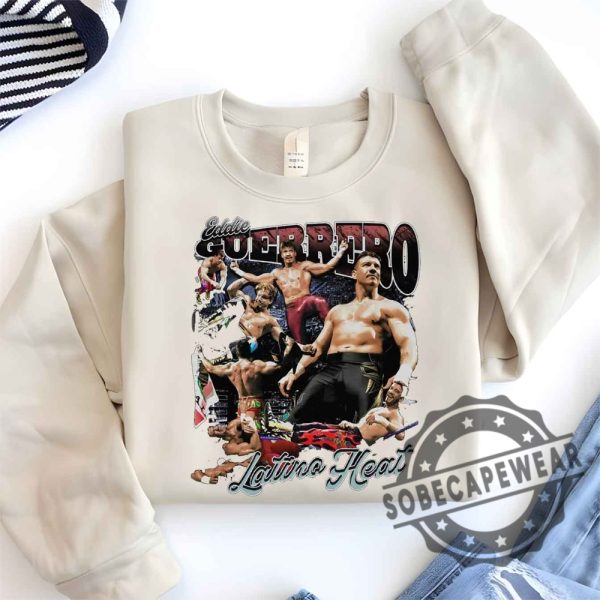 Eddie Guerrero Collage Shirt Tshirt Sweatshirt Hoodie sobecapewear 1