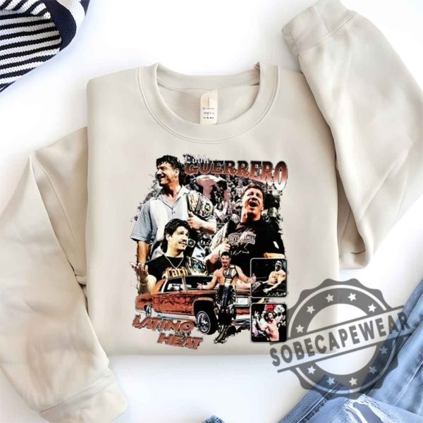 Vintage 90S Style Graphic Tshirt Eddie Guerrero Vintage Shirt Tshirt Sweatshirt Hoodie Gifts For Him Vintage Tee sobecapewear 1