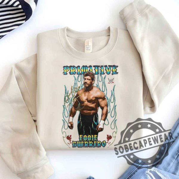 Primitive X Wwe Eddie Guerrero Mens Tee Shirt Tshirt Sweatshirt Hoodie sobecapewear 1