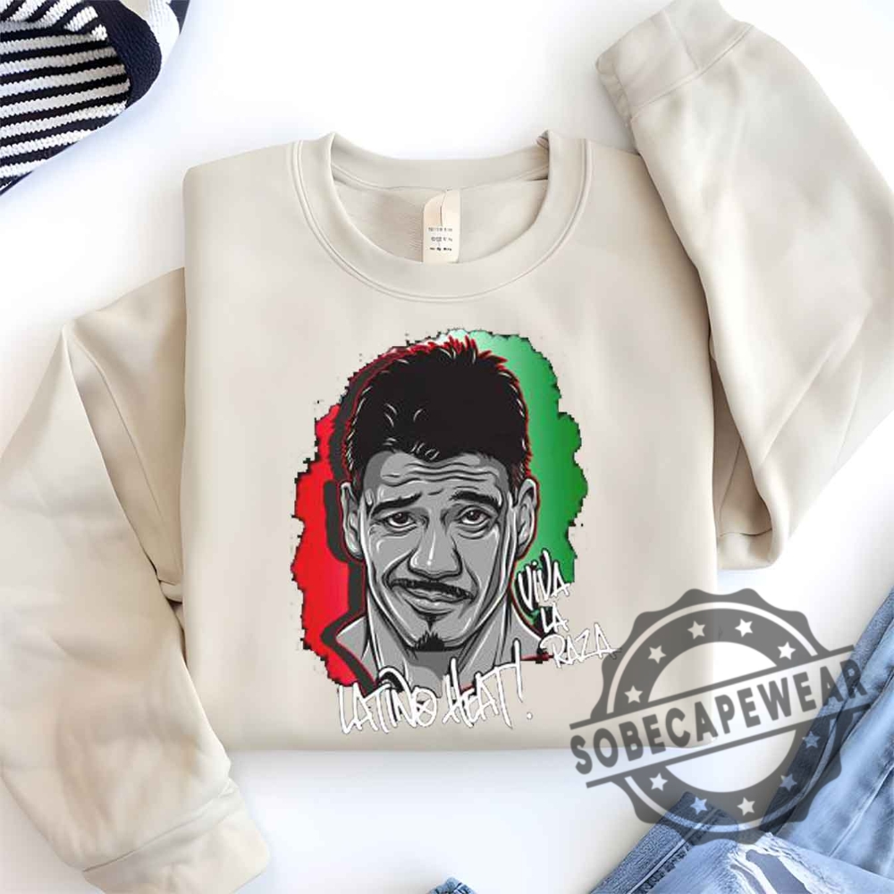 Eddie Guerrero Latino Heat Digital Print Shirt Tshirt Sweatshirt Hoodie