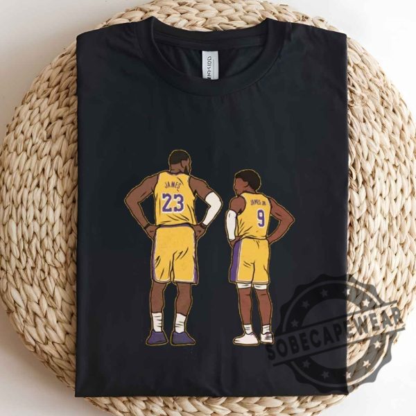 Bron And Bronny James Shirt Tshirt Sweatshirt Hoodie sobecapewear 2