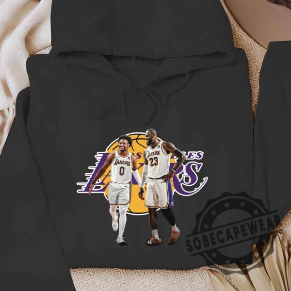 Lebron James X Bronny James Father Son Basketball Shirt Tshirt Sweatshirt Hoodie New sobecapewear 5