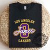 Bronny James Jr. Los Angeles Lakers Shirt Tshirt Sweatshirt Hoodie sobecapewear 2