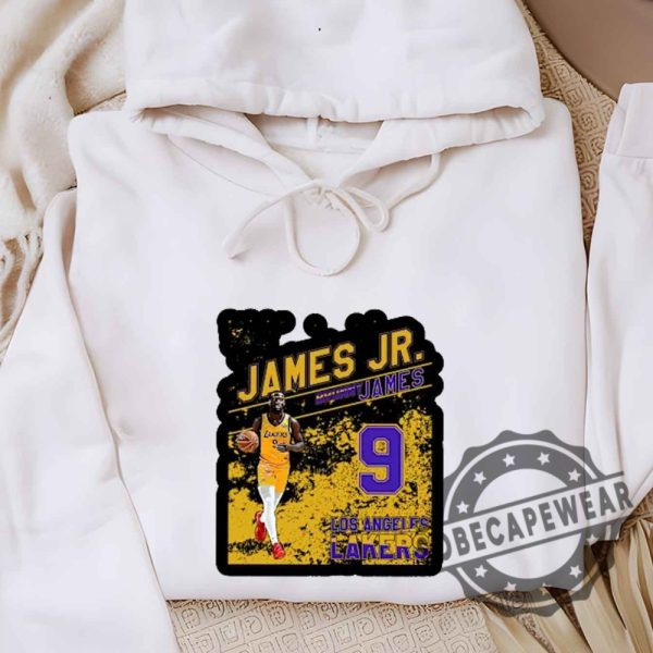 Bronny James Los Angeles Lakers Shirt Tshirt Sweatshirt Hoodie sobecapewear 4