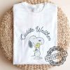 Peanuts Snoopy Cuddle Weather Graphic Boyfriend Tee Shirt Tshirt Sweatshirt Hoodie sobecapewear 3