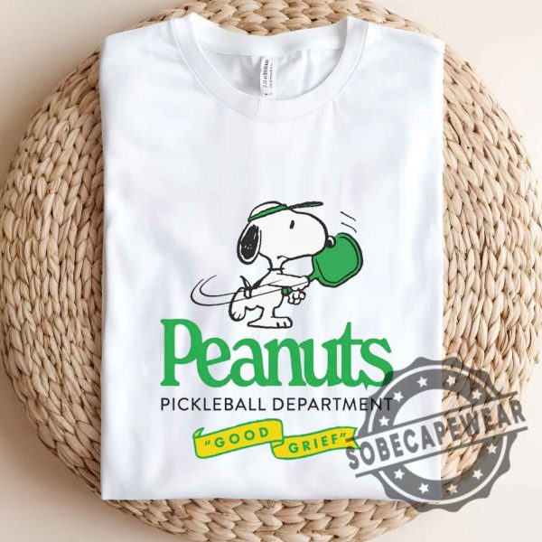 Peanuts Pickleball Department Comfort Colors Shirt Tshirt Sweatshirt Hoodie sobecapewear 3