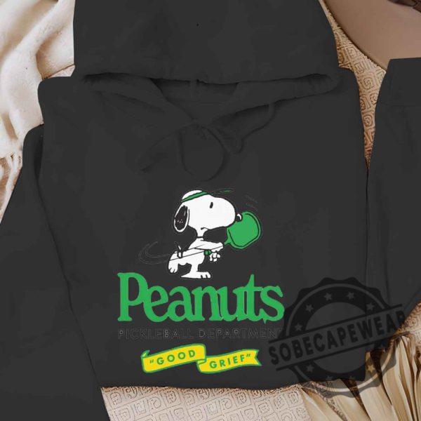 Peanuts Pickleball Department Comfort Colors Shirt Tshirt Sweatshirt Hoodie sobecapewear 5