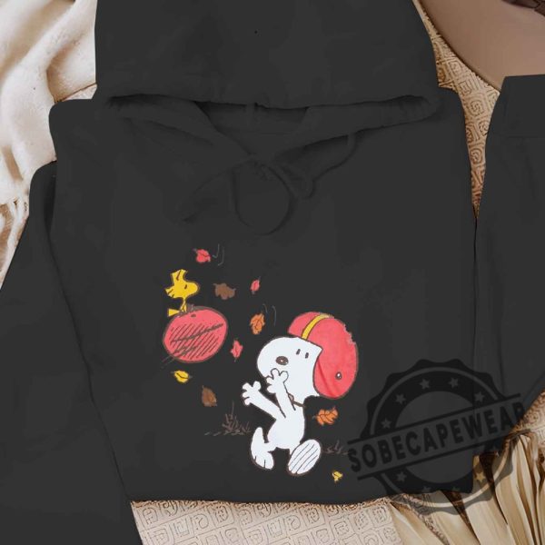 Peanuts Snoopy Football Graphic Relaxed Tee Shirt Tshirt Sweatshirt Hoodie sobecapewear 5