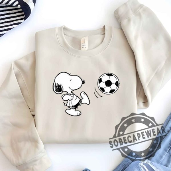 Peanuts Snoopy Football On Teenage Premium Longsleeve Shirt Tshirt Sweatshirt Hoodie sobecapewear 1