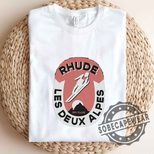 Rhude Les Deux Alpes Tee Shirt Tshirt Sweatshirt Hoodie sobecapewear 3