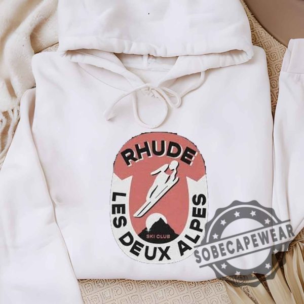 Rhude Les Deux Alpes Tee Shirt Tshirt Sweatshirt Hoodie sobecapewear 4