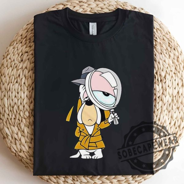 Droopy Dog Classic Cartoon Detective Shirt Tshirt Sweatshirt Hoodie For Men Women Neck Mon Fathers Day sobecapewear 2