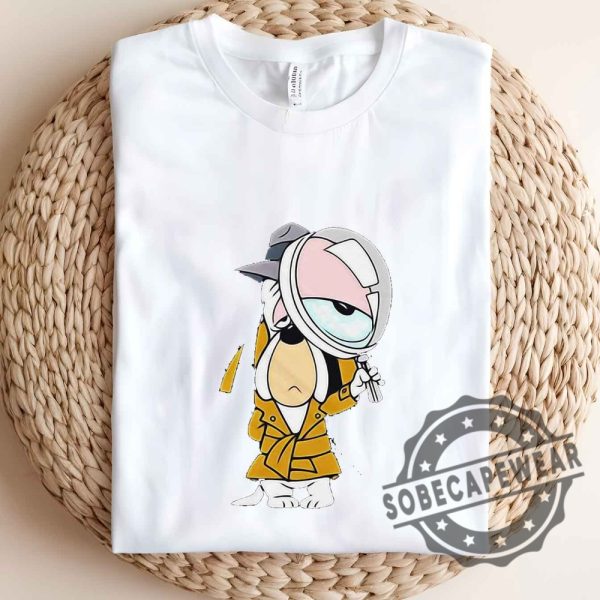 Droopy Dog Classic Cartoon Detective Shirt Tshirt Sweatshirt Hoodie For Men Women Neck Mon Fathers Day sobecapewear 3