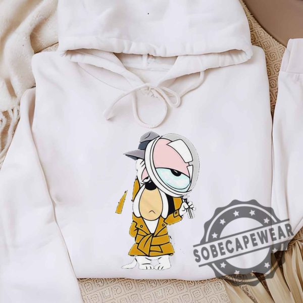 Droopy Dog Classic Cartoon Detective Shirt Tshirt Sweatshirt Hoodie For Men Women Neck Mon Fathers Day sobecapewear 4