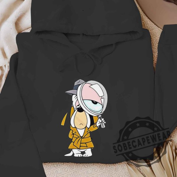 Droopy Dog Classic Cartoon Detective Shirt Tshirt Sweatshirt Hoodie For Men Women Neck Mon Fathers Day sobecapewear 5