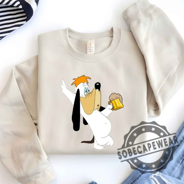 Classic Short Sleeve Graphic Droopy Cartoon Top Dog Shirt Tshirt Sweatshirt Hoodie Tee Deep Heather sobecapewear 1