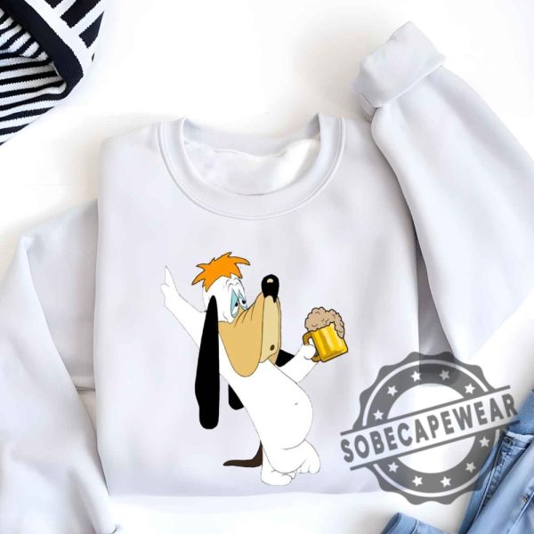 Classic Short Sleeve Graphic Droopy Cartoon Top Dog Shirt Tshirt Sweatshirt Hoodie Tee Deep Heather sobecapewear 6