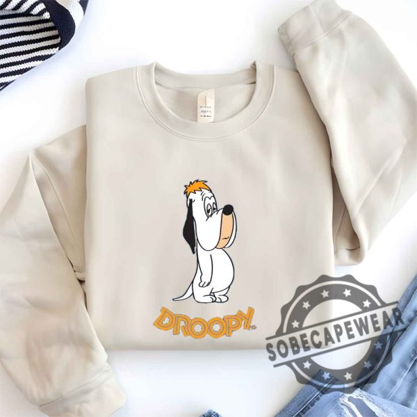 Hanna Barbera Droopy Shirt Tshirt Sweatshirt Hoodie Heather Royal sobecapewear 1