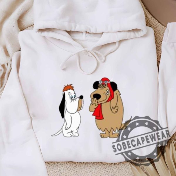 New Rare Droopy Dog And Muttley Heavy Cotton Unisex Shirt Tshirt Sweatshirt Hoodie sobecapewear 4