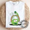 St. Patricks Day Dinosaur Eatting Rainbow Graphic Unisex Shirt Tshirt Sweatshirt Hoodie sobecapewear 3