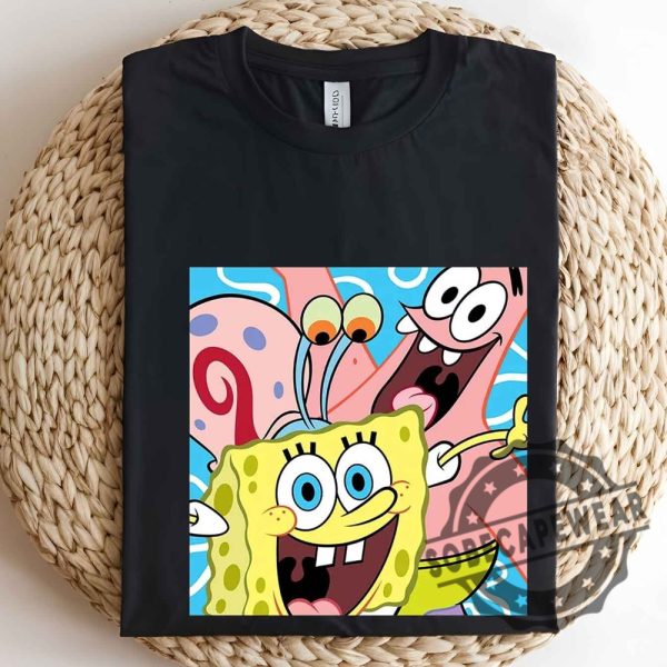 Spongebob Squarepantspatrick Garyshort Sleeve Graphic Unisex Shirt Tshirt Sweatshirt Hoodie sobecapewear 2