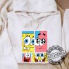 Spongebob And Patrick Star Gridshort Sleeve Graphic Unisex Shirt Tshirt Sweatshirt Hoodie sobecapewear 4